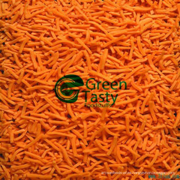 IQF Frozen Fresh Carrot Strip / Slice con ISO22000